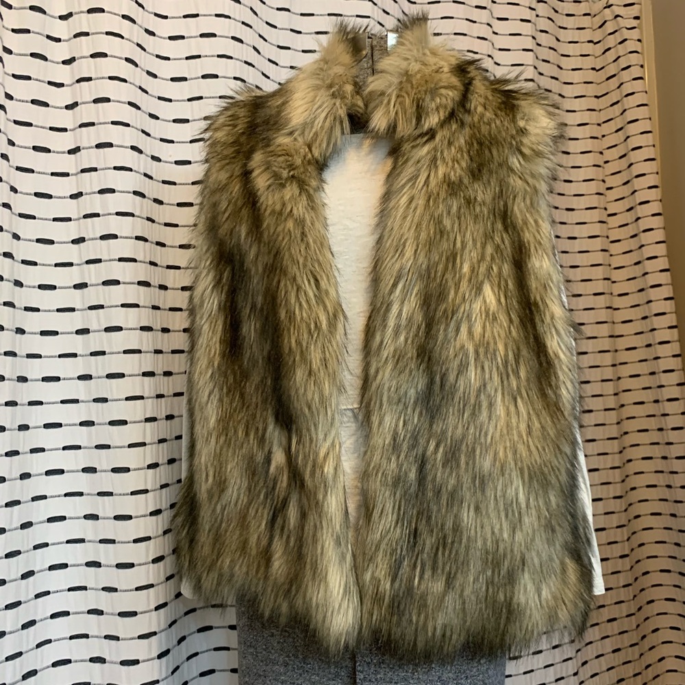 Michael Kors Faux Fur Vest
